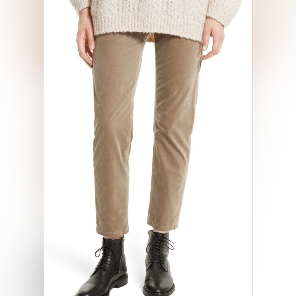 Vince Womens Corduroy‎ Chino Pants 10 Ragweed Regular